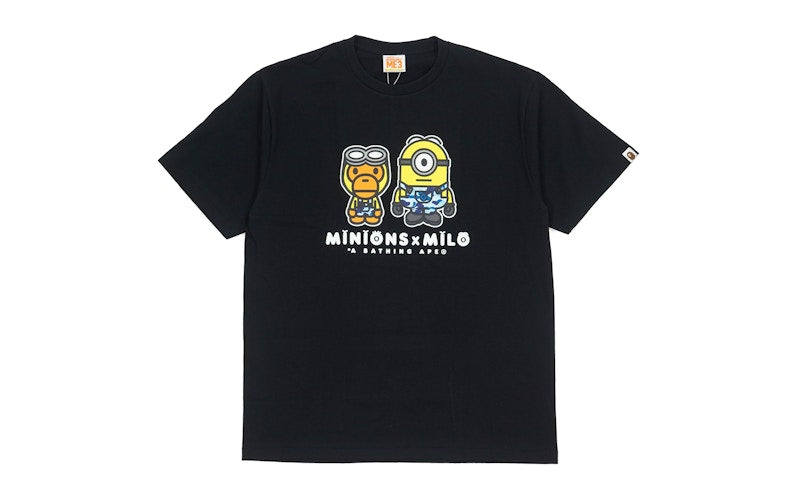 BAPE Milo Minions Tee Black
