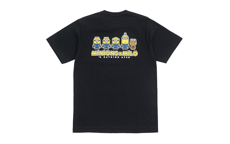 BAPE Minions Baby Milo Tee Black