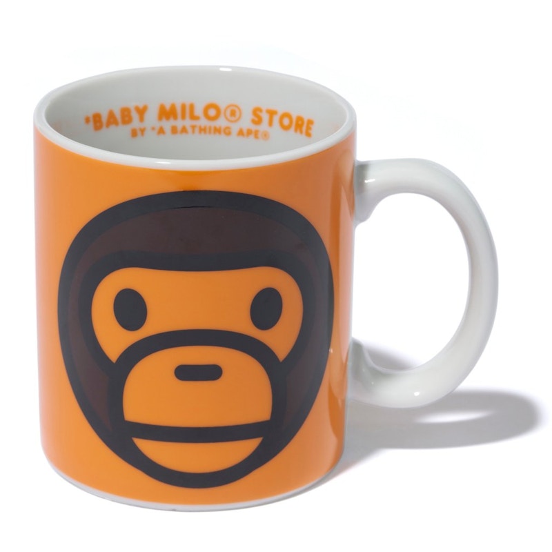 BAPE Mug Cup Face Orange