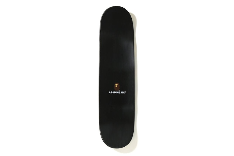 BAPE Multi Camo Skateboard Deck Black