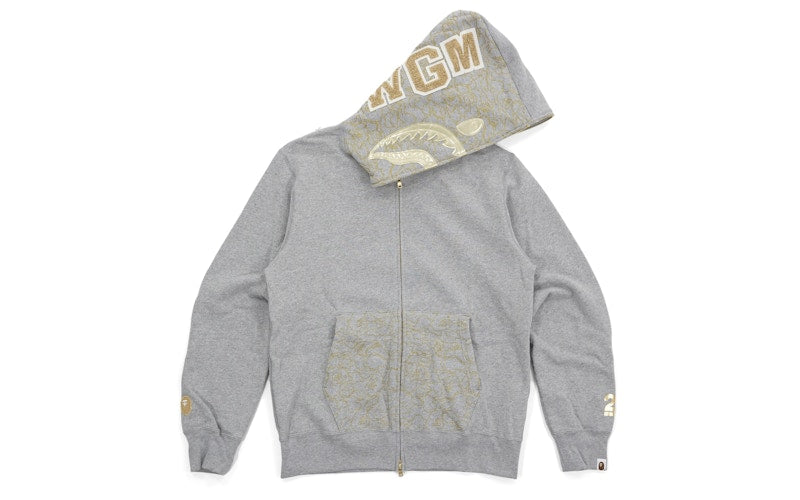 BAPE NW23 Gold Camo Shark Grey