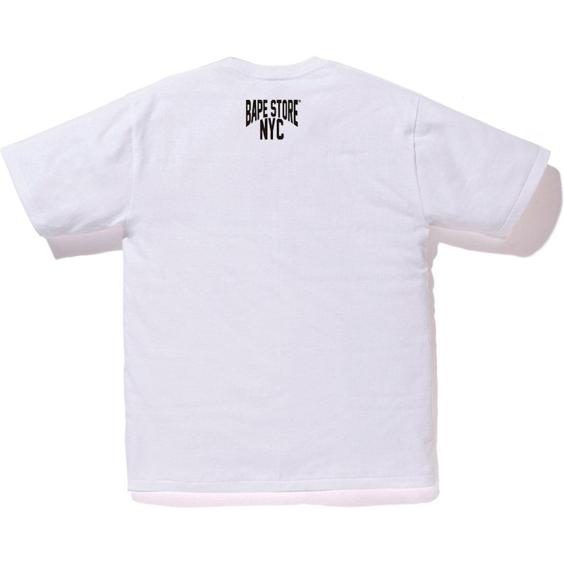 BAPE NY Store 14th Anniversary Tee White