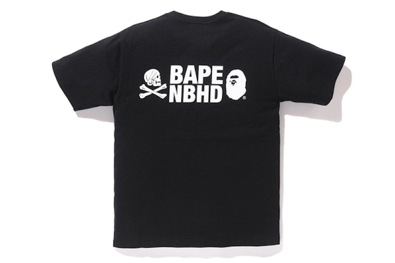 BAPE Nbhdtee 2 Black/White