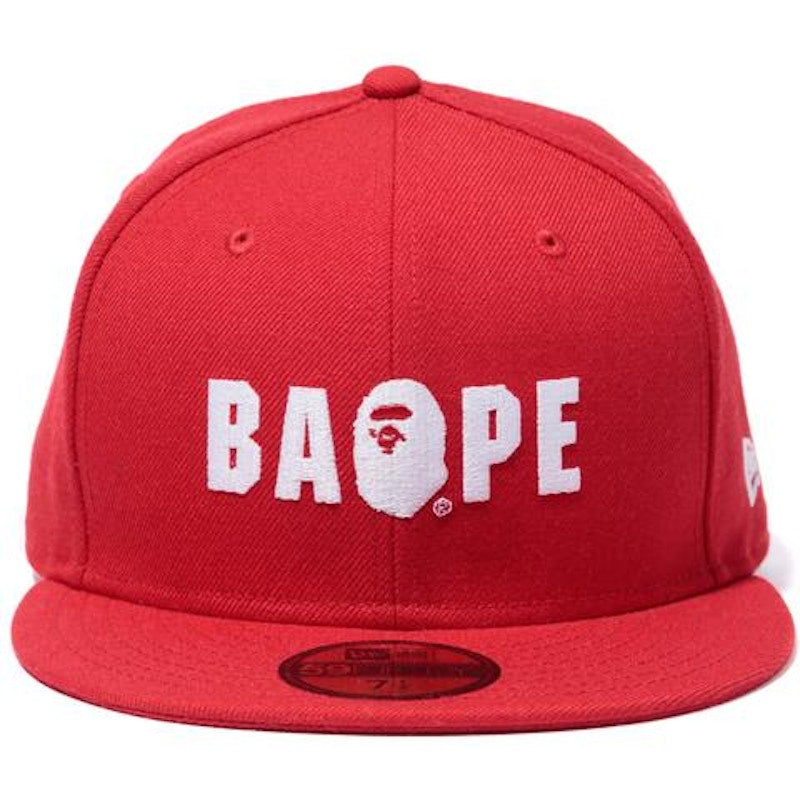 BAPE New Era Cap Cap Red