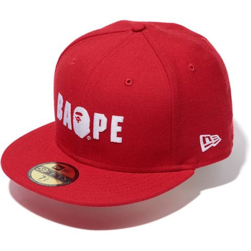 BAPE New Era Cap Cap Red