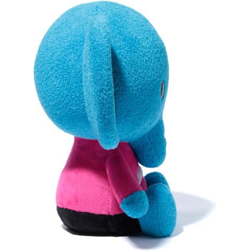 BAPE Plush Doll 35cm Eleph Blue