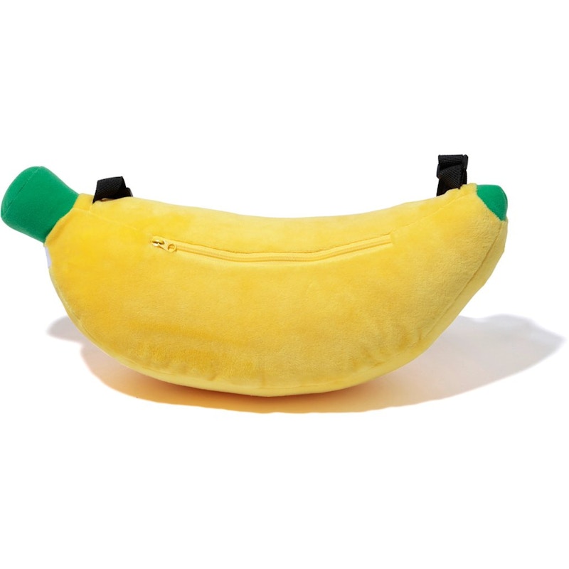 BAPE Plush Doll Bag Banana Yellow