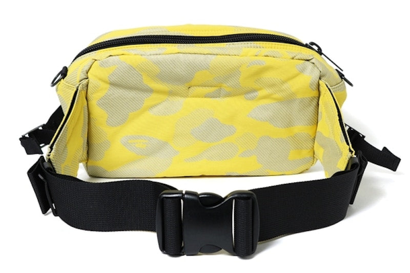 BAPE Porter Reflection Camo Waist Bag Yellow/Gray
