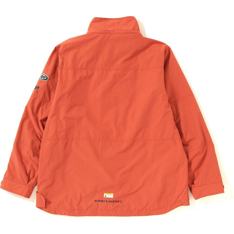 BAPE Pullover Anorak Orange
