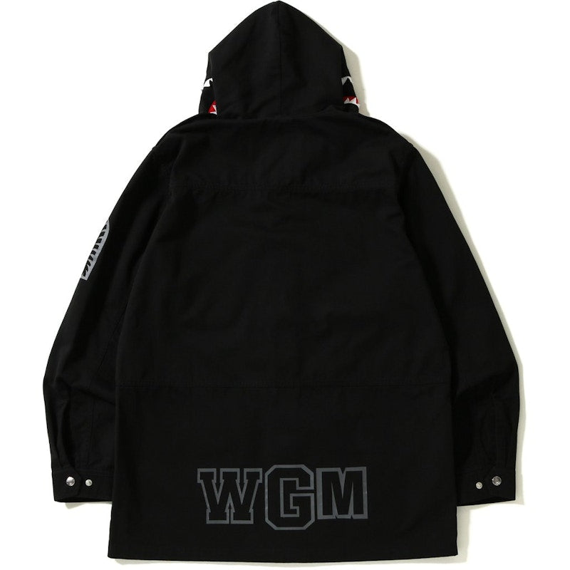 BAPE Shark Parachute Jacket Black