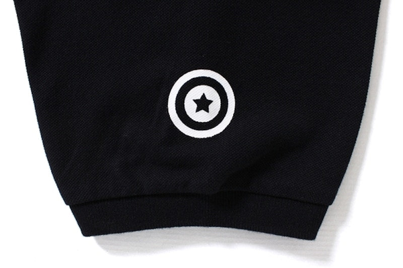 BAPE Shark Polo Black