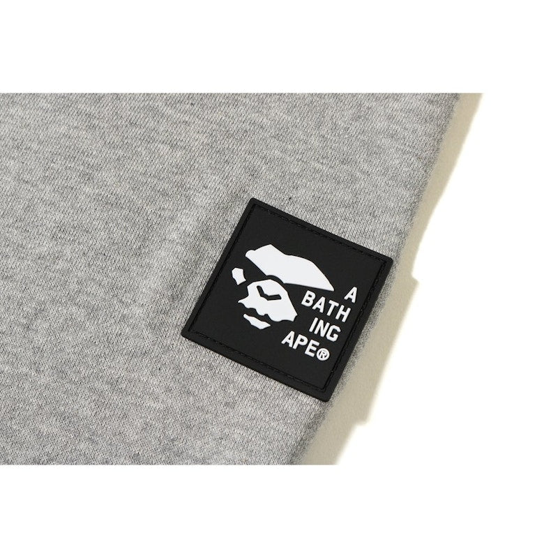 BAPE Shark Wide Pullover Hoodie Grey