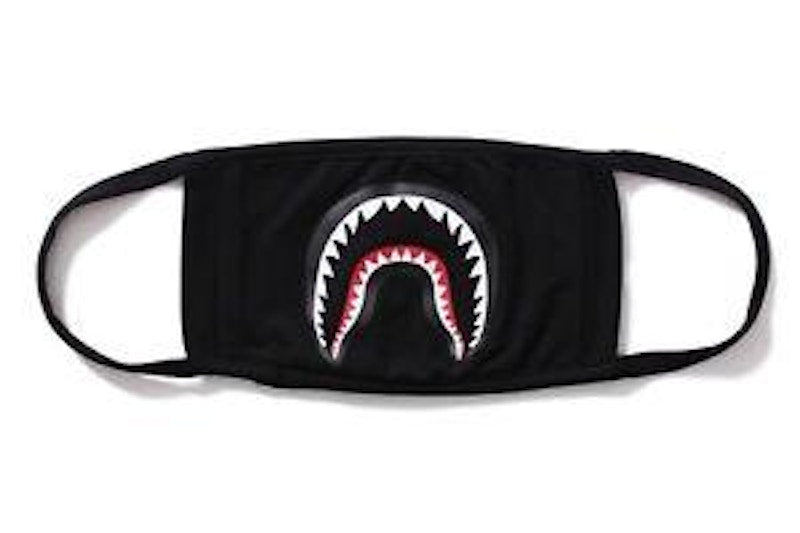 BAPE Solid Shark Mask Black