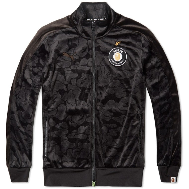 BAPE X Puma T-7 Track Jacket Black