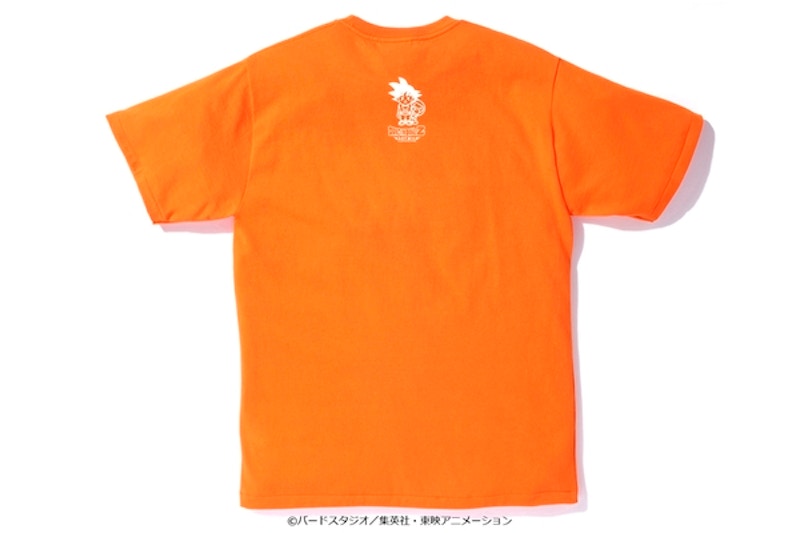 BAPE X Dragon Ball Z Tee 6 Orange