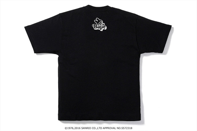 BAPE X My Melody Ape Head Tee Black