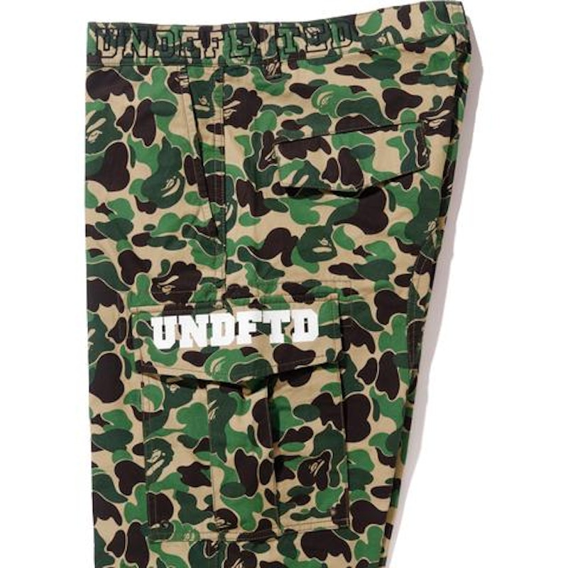 BAPE X Undefeated Abc 6pocket Pants Pants Green