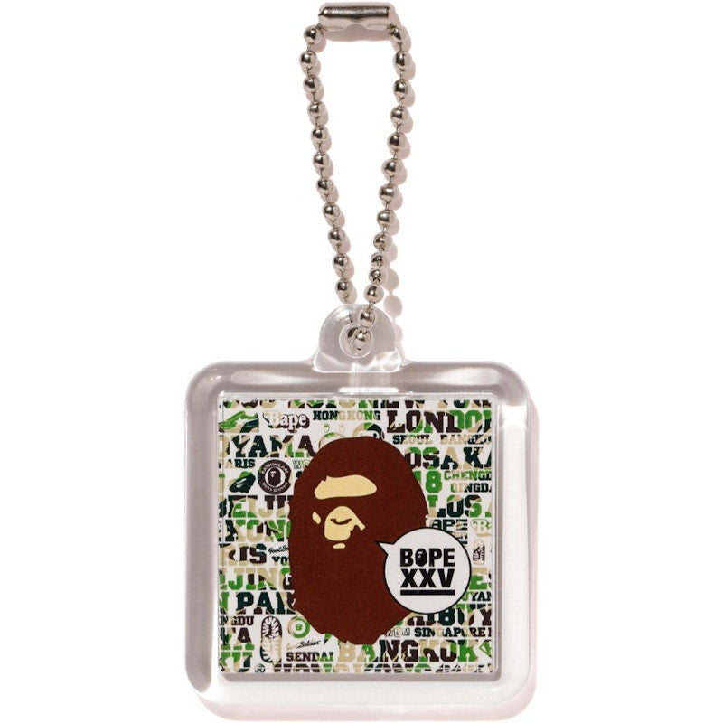 BAPE XXV Keychain Green