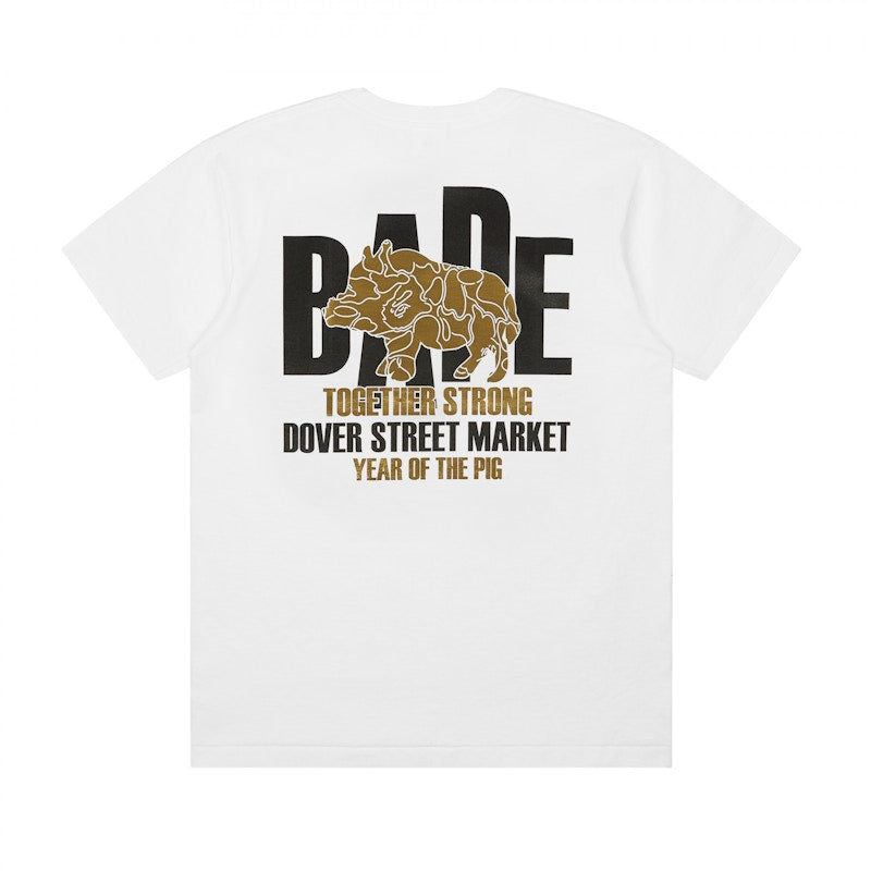 BAPE x DSM Together Strong Year of the Pig Tee White
