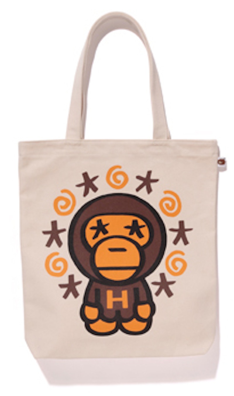BAPE x Eric Haze Baby Milo Tote Ivory