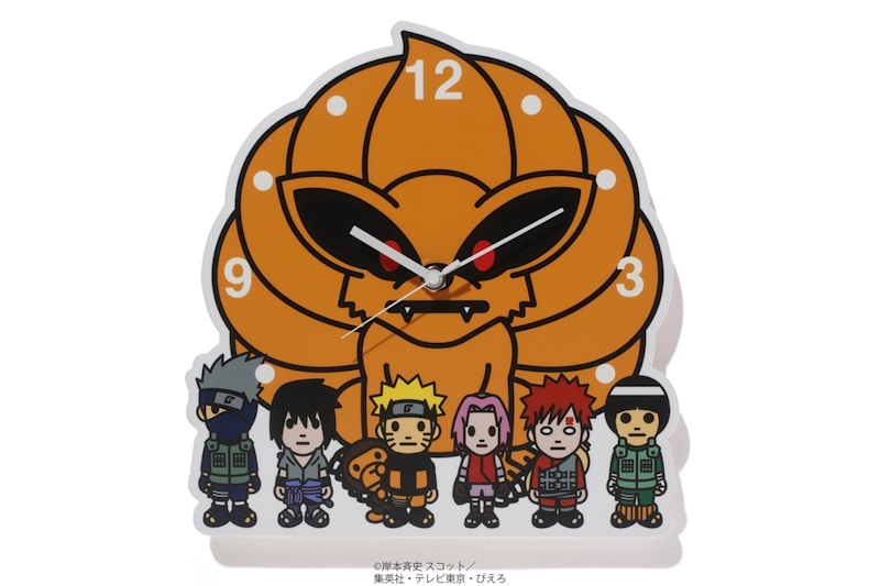 BAPE x Naruto Wall Clock Multi