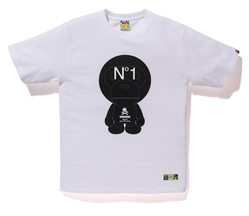 BAPE x Neighborhood Baby Milo Tee White