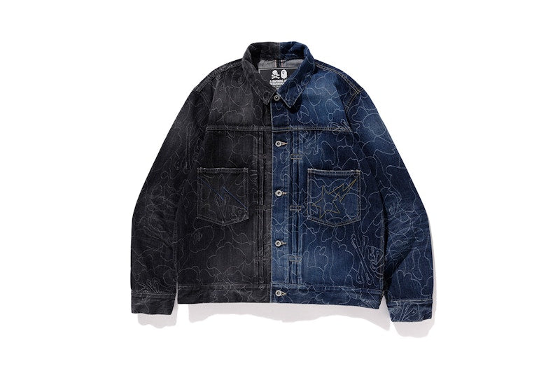 BAPE x Neighborhood Savage Stockman Jacket Black/Indigo