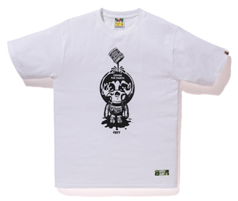 BAPE x Obey Baby Milo Tee White