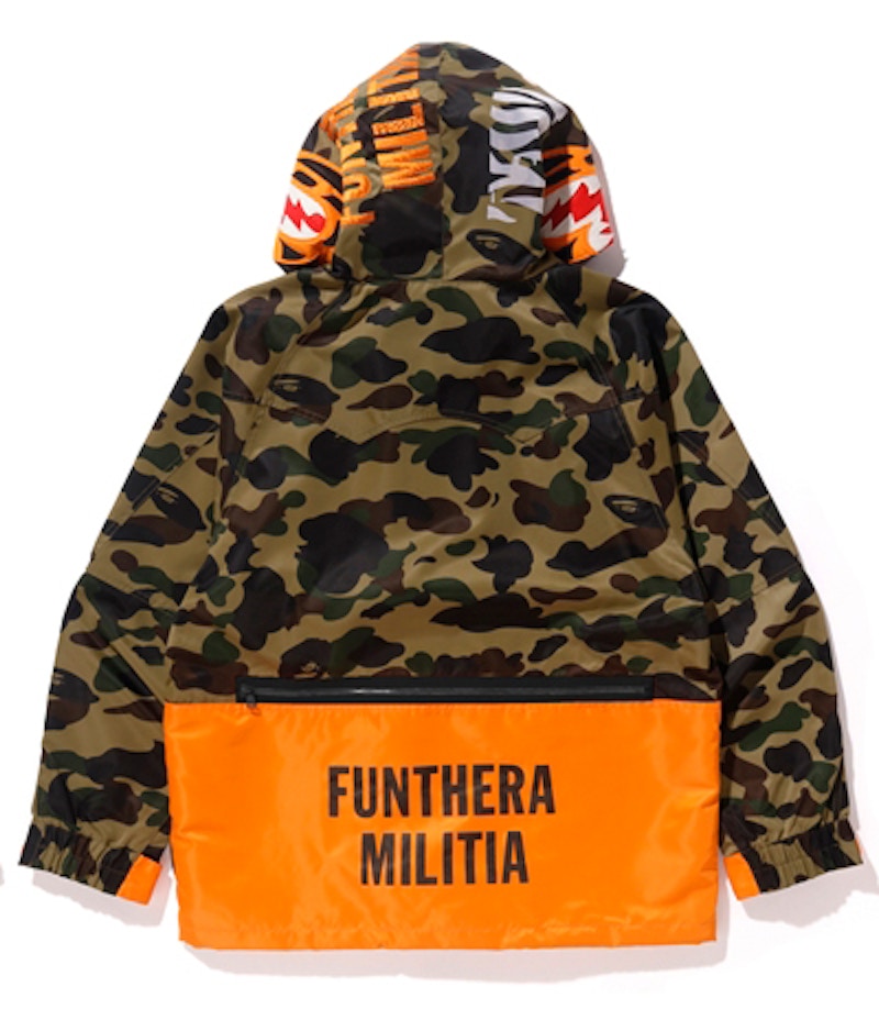 BAPE x Porter 1st Camo Tiger Snowboard Jacket Green