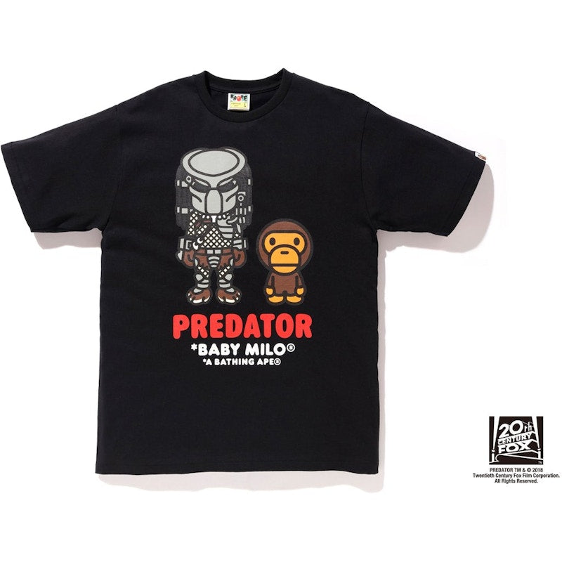 BAPE x Predator Baby Milo Tee #1 Black