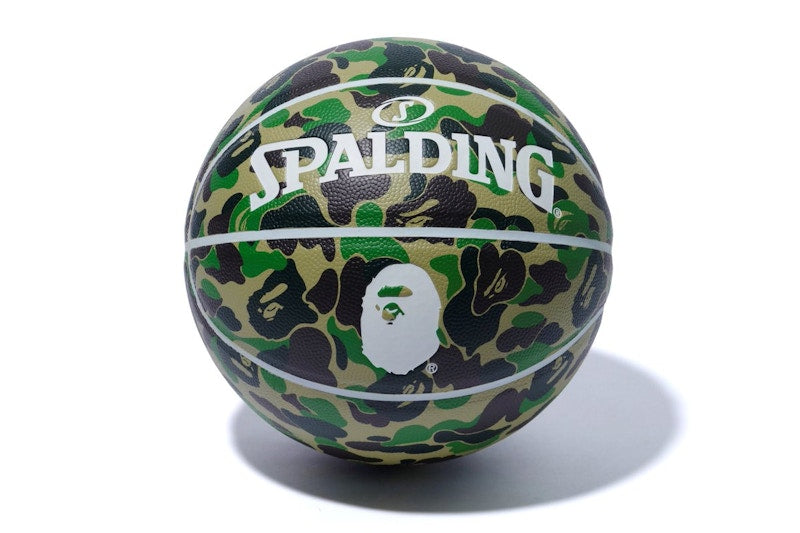 BAPE x Spalding ABC Camo Basketball Green