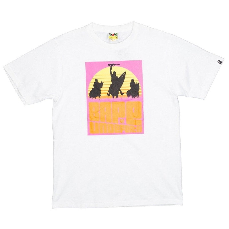 BAPE x Undefeated Rising Sun Tee White