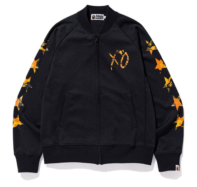 BAPE x XO Track Jacket Black