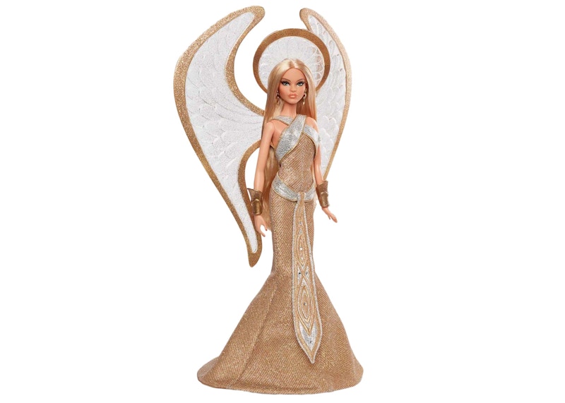 Barbie Signature Bob Mackie Barbie Holiday Angel Doll
