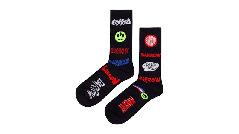 Barrow Basic Socks Black/Multicolor