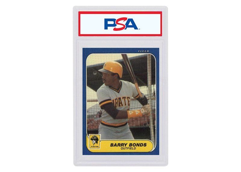 Barry Bonds 1986 Fleer Update Rookie #U-14 (PSA or BGS Graded)