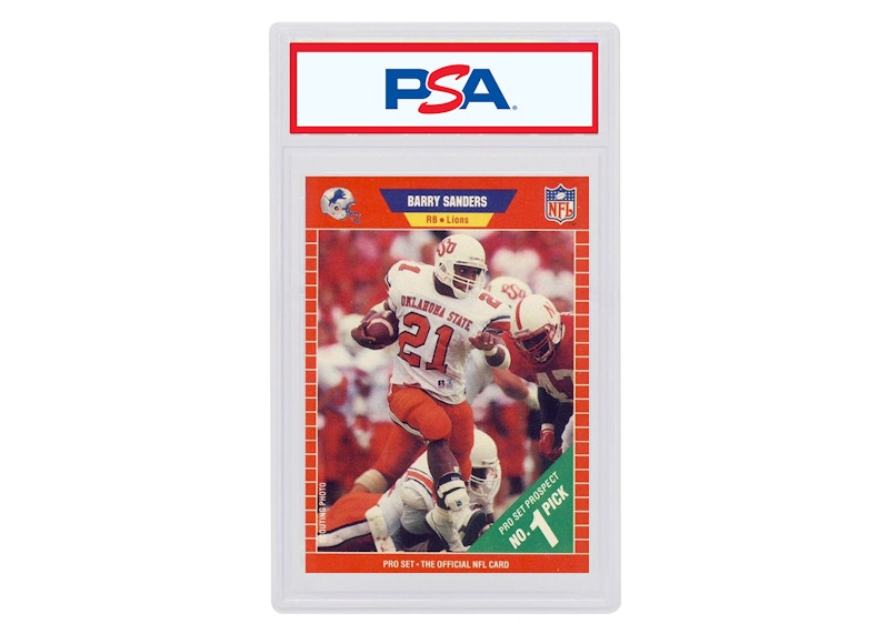 Barry Sanders 1989 Pro Set Rookie #494 (PSA or BGS Graded)