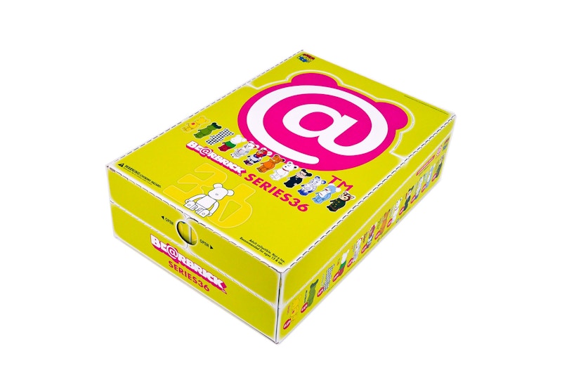 Bearbrick 100% Series 36 Sealed Case (24 Blind Boxes)