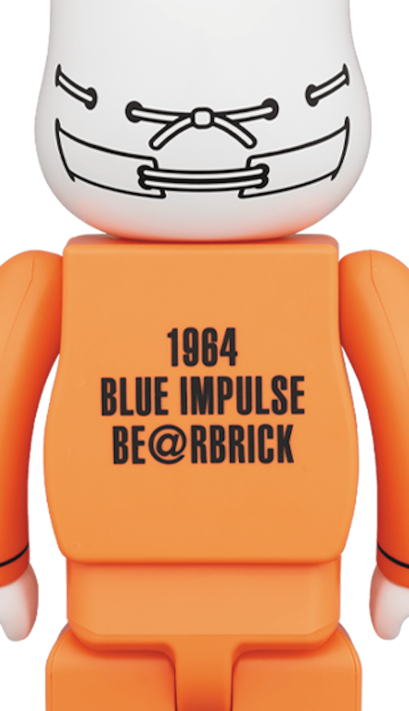 Bearbrick 1964 Blue Impulse 100% & 400% Set