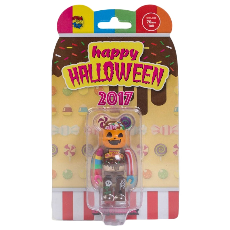 Bearbrick 2017 Halloween 100% Brown