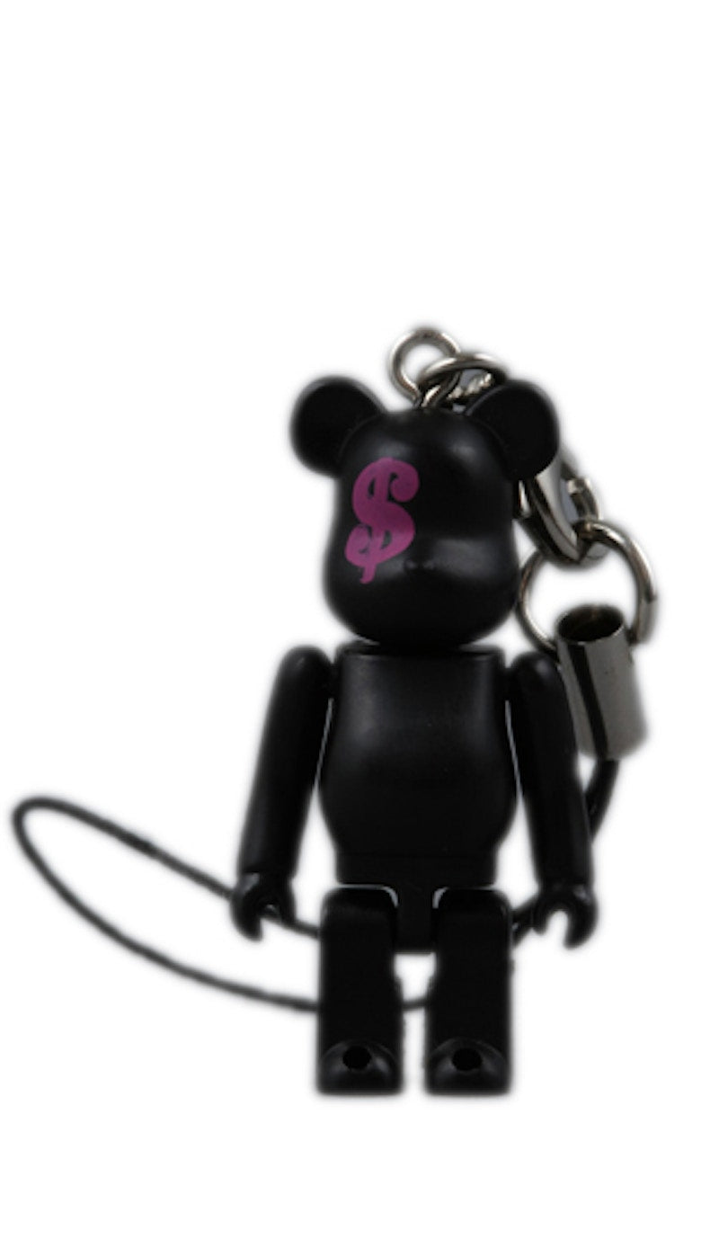 Bearbrick Andy Warhol by Hysteric Glamour 50% & 400% Set Black