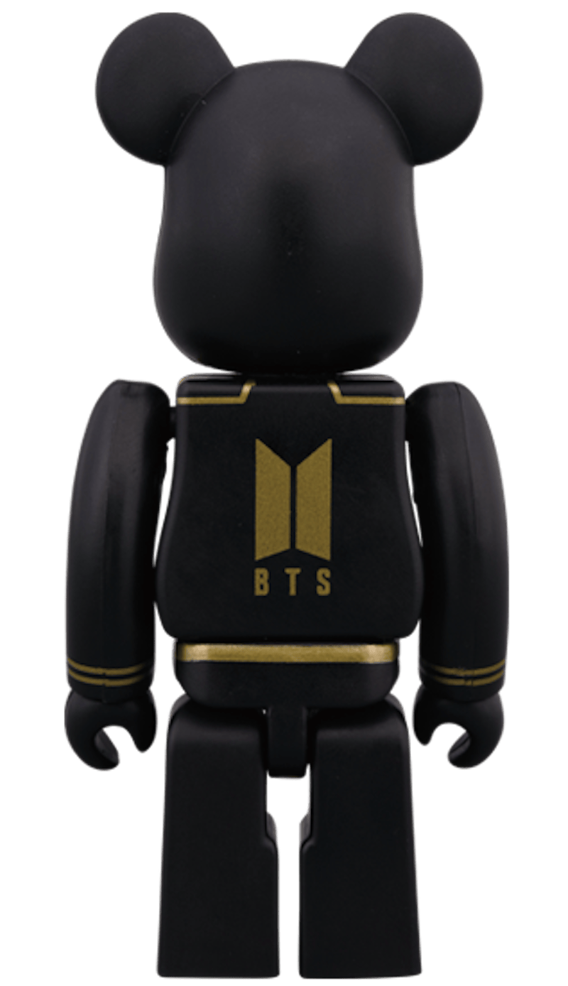Bearbrick BTS 100% Black
