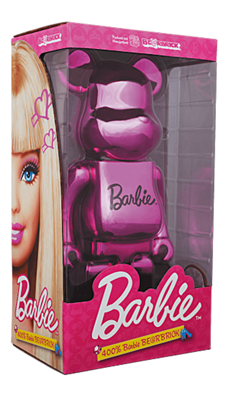 Bearbrick Barbie 400% Pink