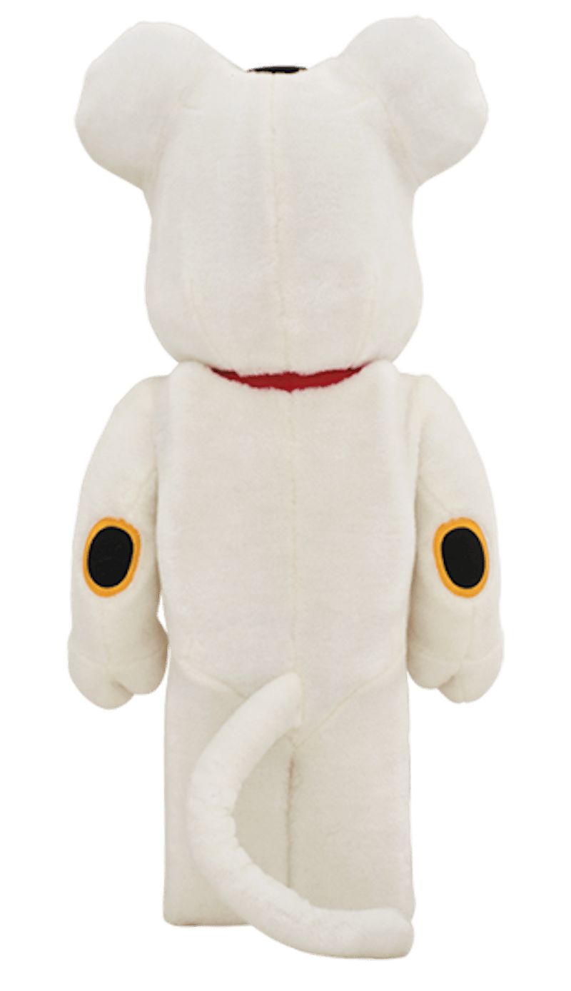 Bearbrick Beckoning Cat Costume 1000% White