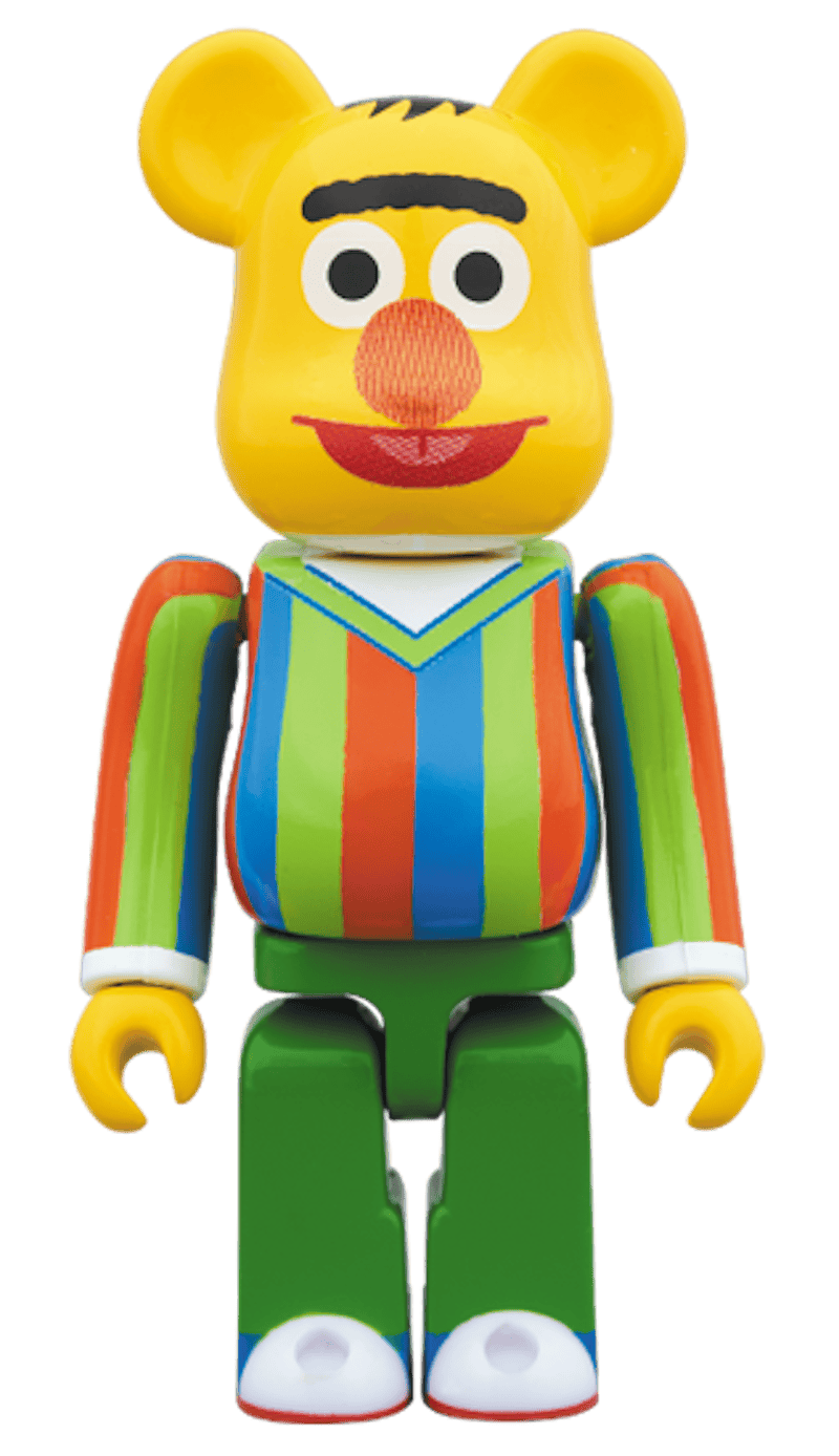 Bearbrick Bert 100% & 400% Set Yellow