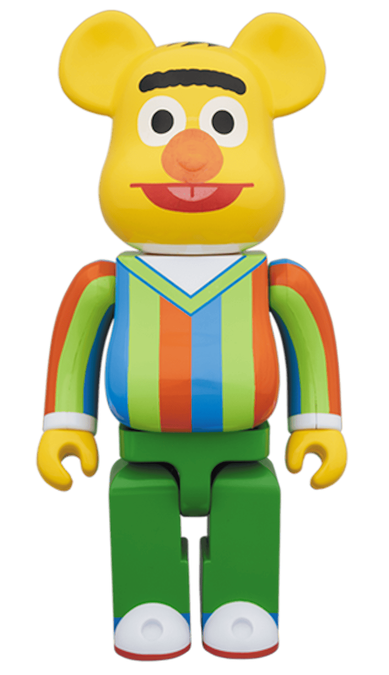Bearbrick Bert 100% & 400% Set Yellow