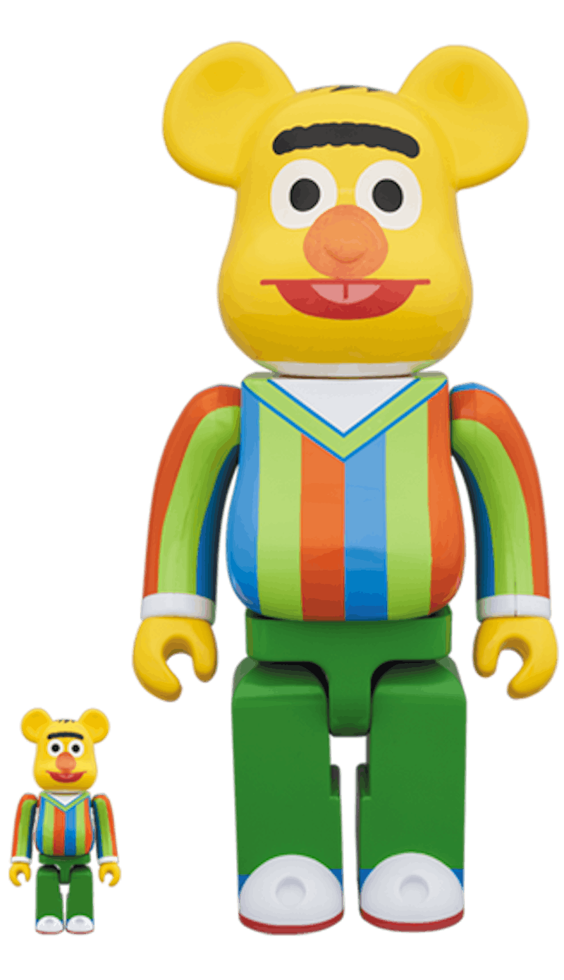 Bearbrick Bert 100% & 400% Set Yellow