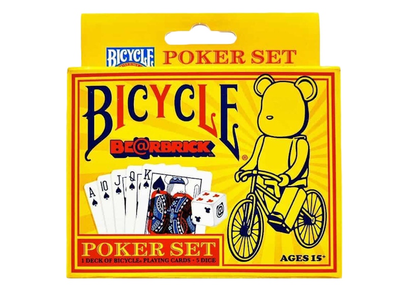Bearbrick Bicycle Playing Cards Poker Set