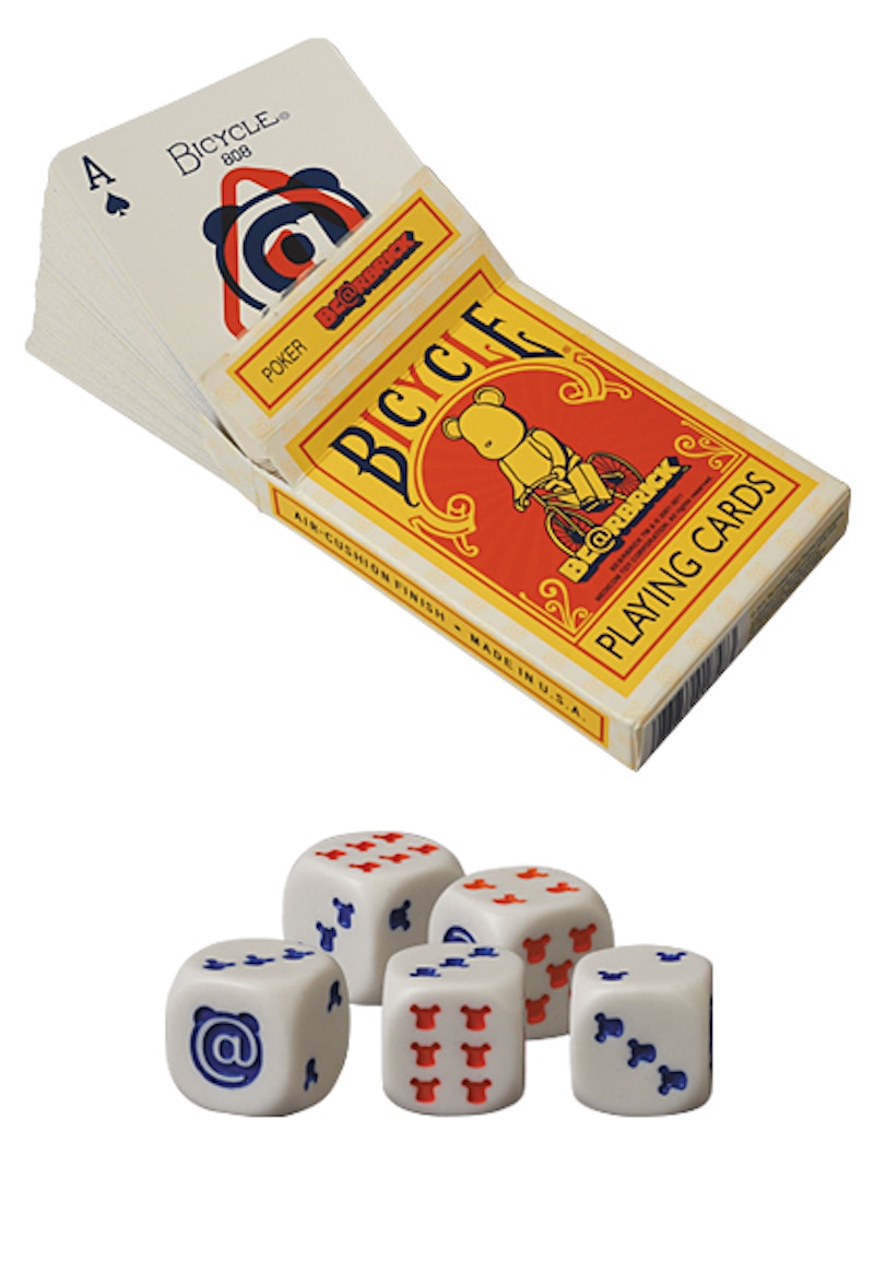 Bearbrick Bicycle Playing Cards Poker Set