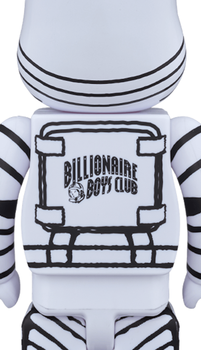 Bearbrick Billionaire Boys Club Astronaut 100% White